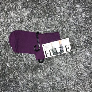 Scallop turncuff sock